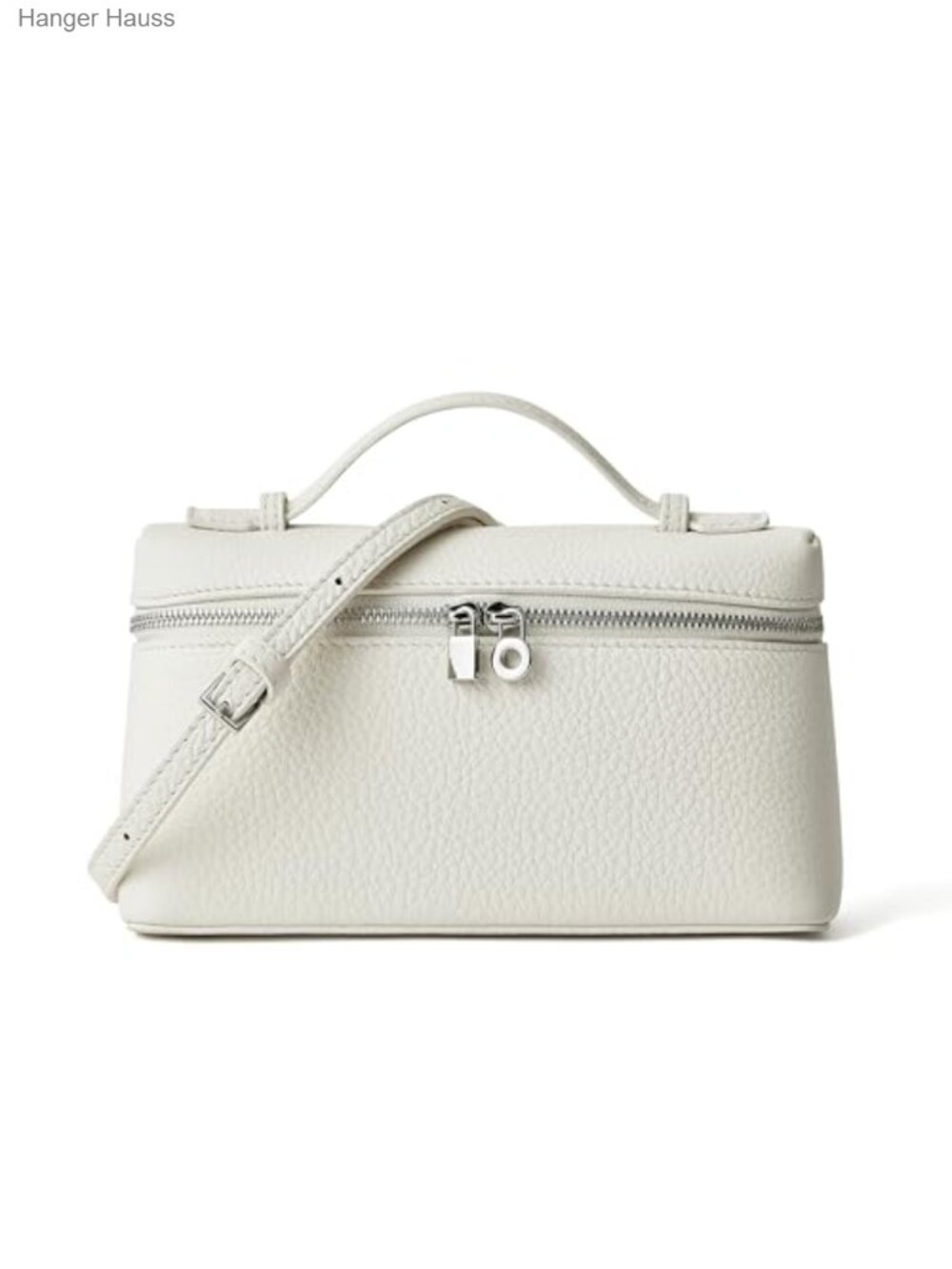 Genuine Leather Small Top Handle Crossbody Bag for Women Adjustable Strap